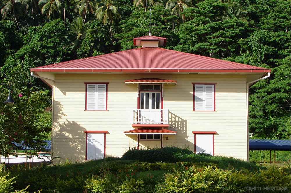 Maison Tambrun de Uturoa Ile de Raiatea © Tahiti Heritage
