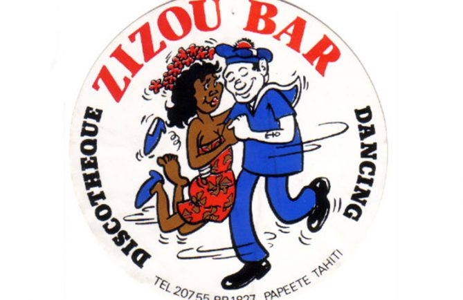 Logo du Zizou bar de Papeete