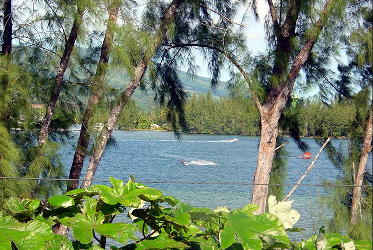 La baie de Fort Phaeton, Taravao, Tahiti