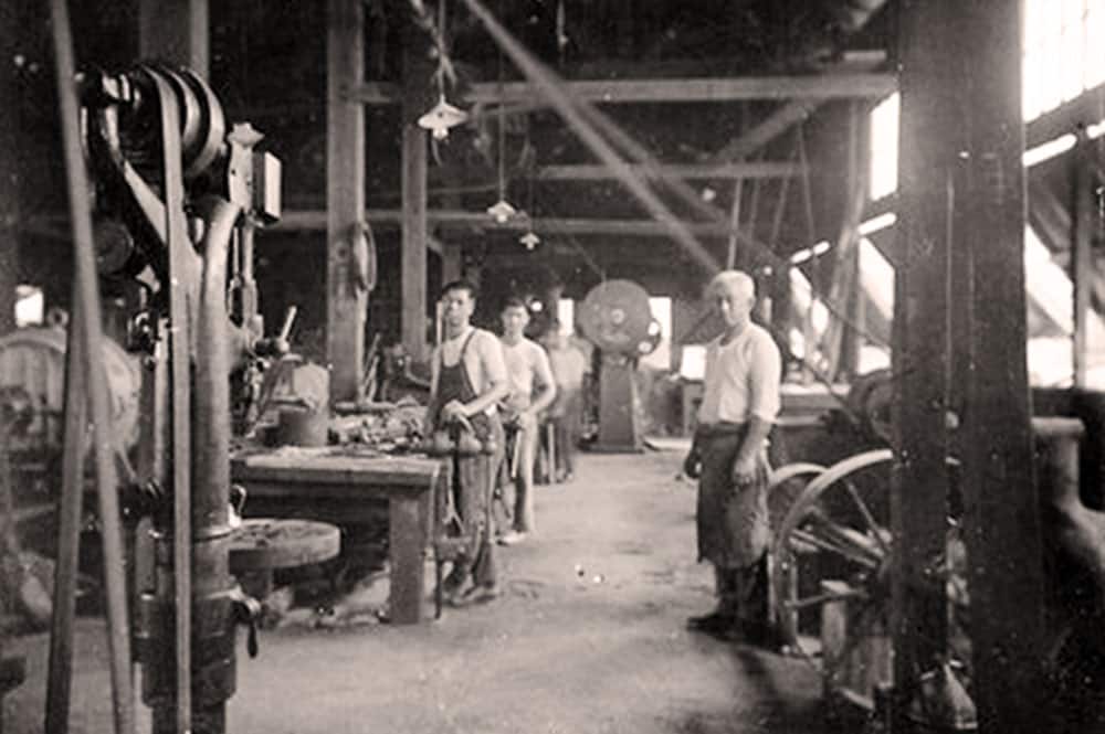 La forge de Makatea en 1920-1930