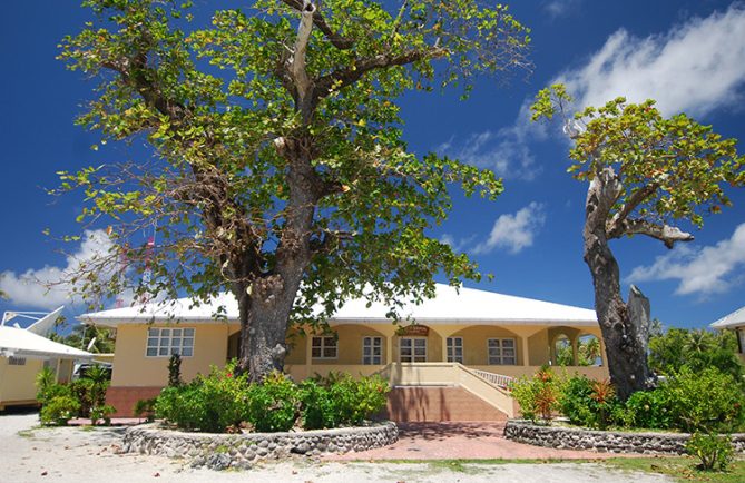 Mairie de Fakarava, Tuamotu © Tahiti Heritage