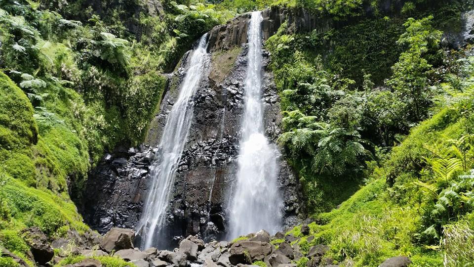 Cascades de la Faraura. Photo Chantal-Alexandre Tahiti Iti