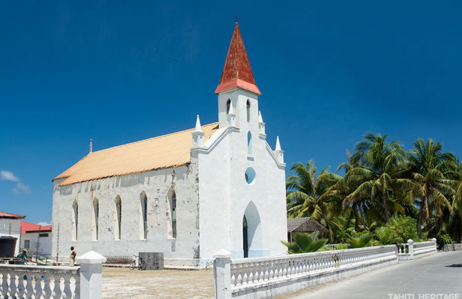 Eglise de Tiputa - Rangiroa © Tahiti Heritage