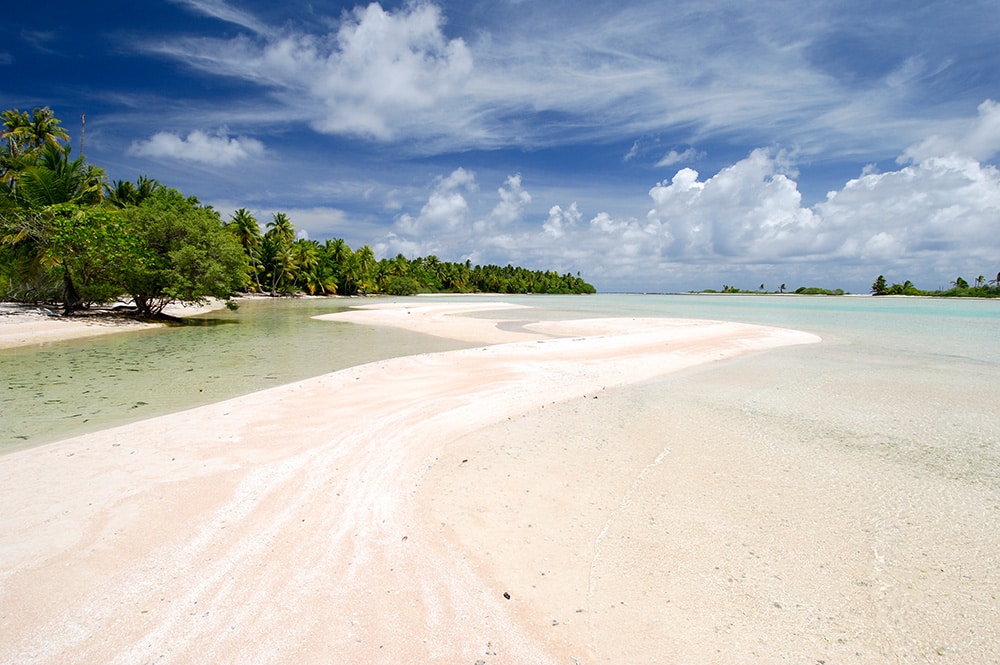 Les sables roses de Fakarava © Tahiti Heritage