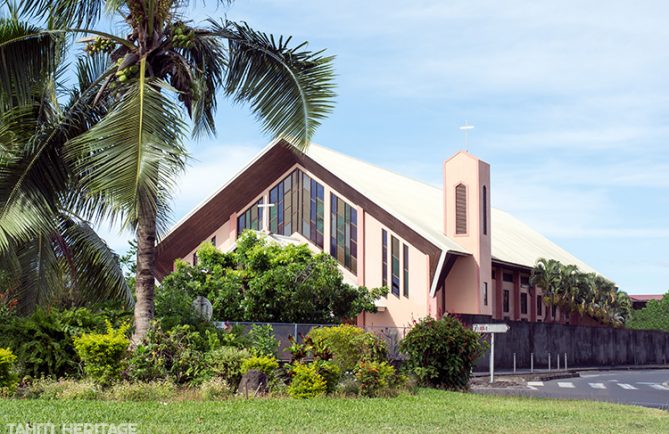 Eglise Sainte-Thérèse, Papeete. © Tahiti Heritage