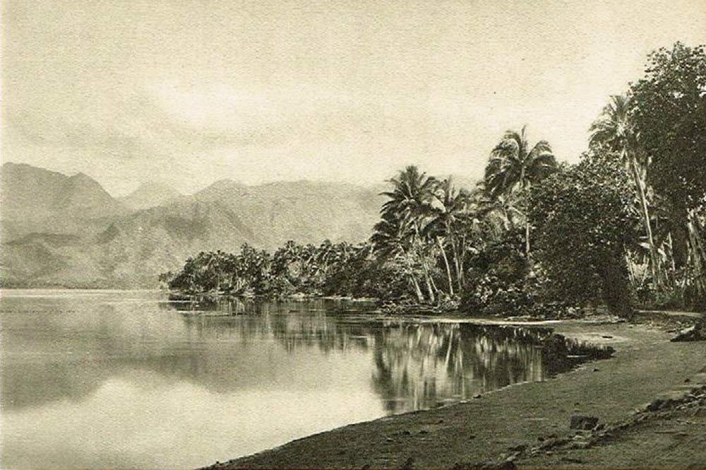 Toahutu, dans la baie de Taravao - Tahiti