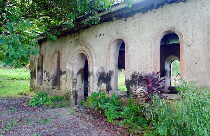 Chapelle St Agathe du couvent de Rouru, à Mangareva © Tahiti Heritage