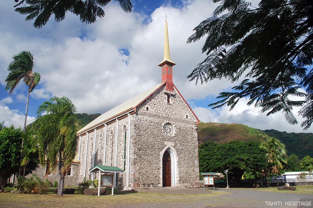 Eglise Saint-François-Xavier de Paea © Tahiti Heritage
